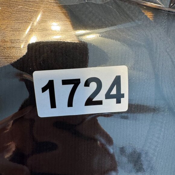 Old Navy Y2K Ribbed Henley Tank Top Womens Size S FItted Button Up Vintage Black - Picture 7 of 7